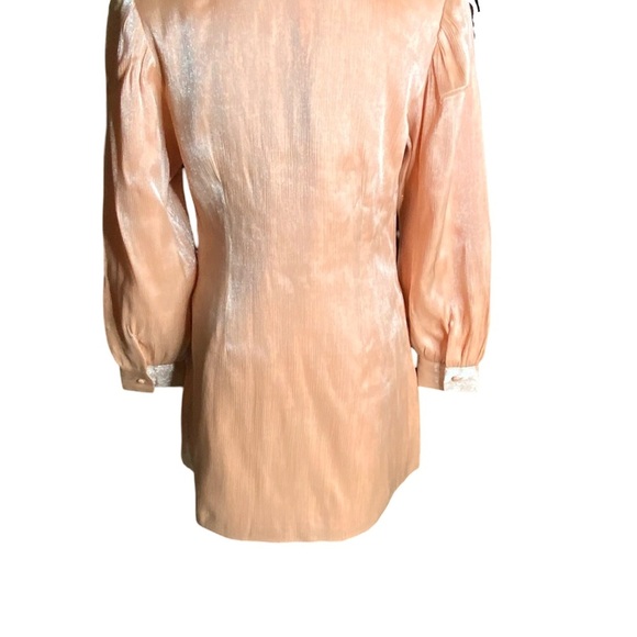 Unique21 🌸Tailored🌸 Shimmer Mini Blazer Dress - SZ 6 - Picture 4 of 16